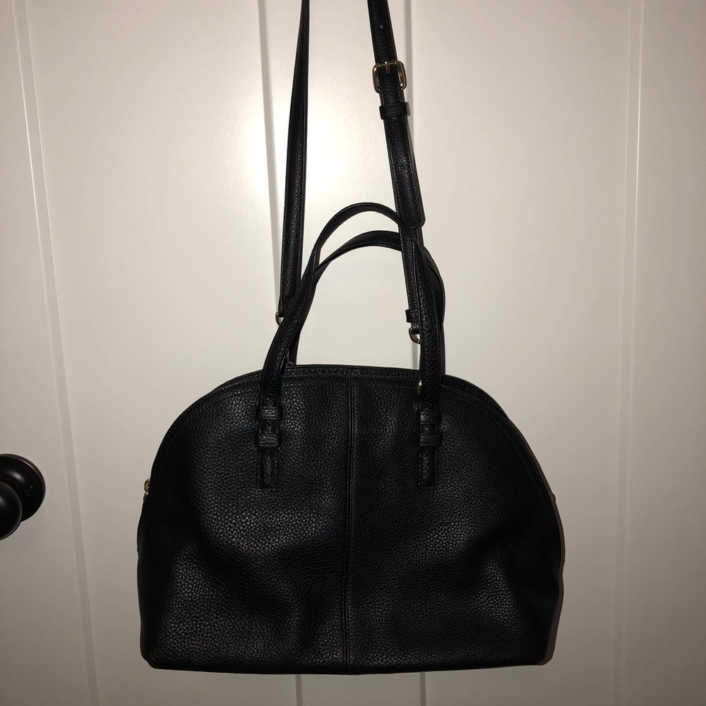Black Vera Bradley Handbag with removable strap